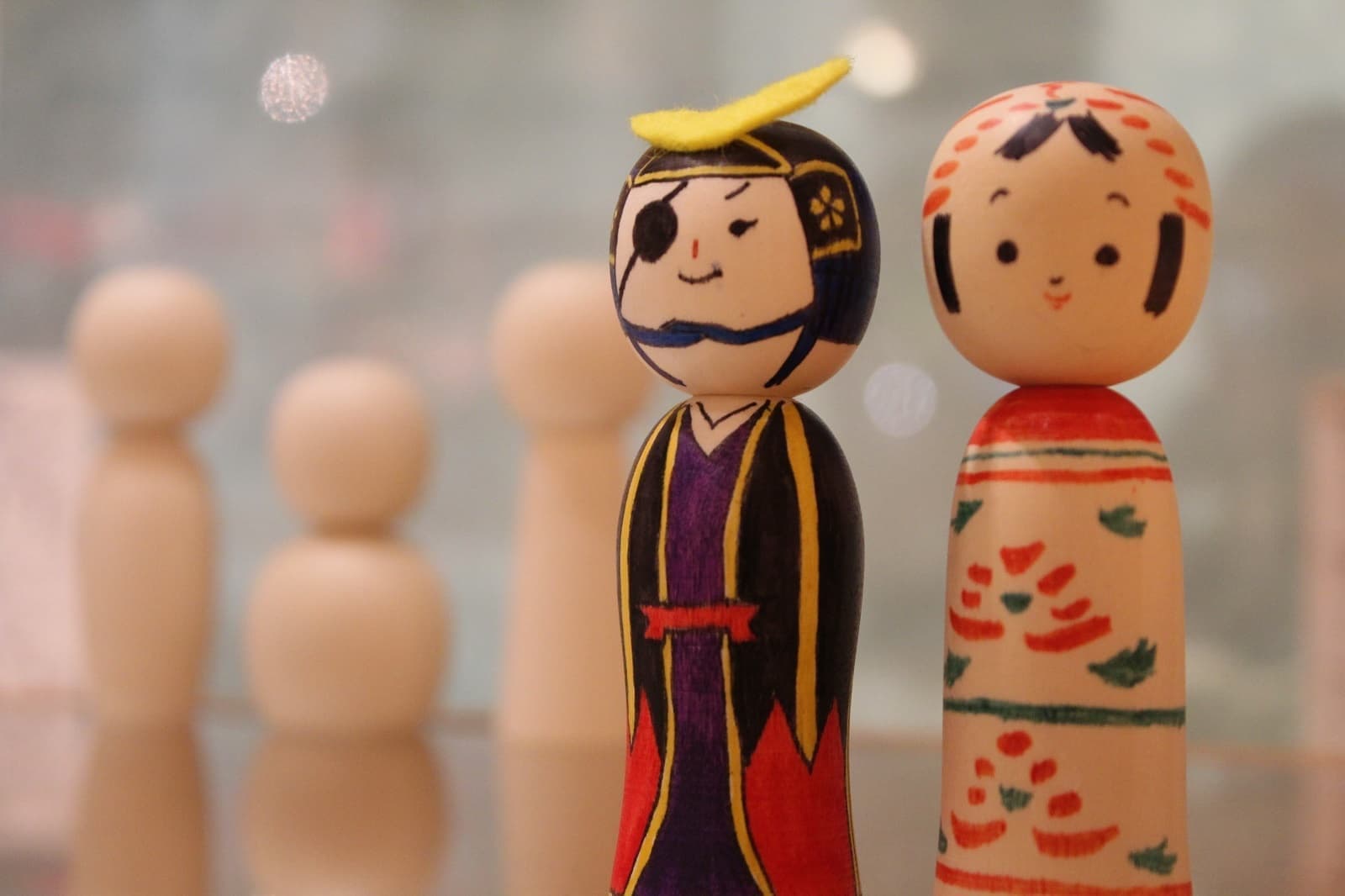 こけし絵付け体験